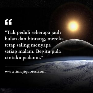 Quotes Romantis tentang Bulan dan Bintang